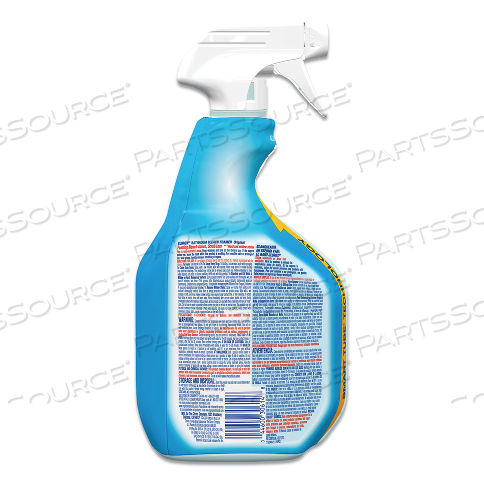 BLEACH FOAMER BATHROOM SPRAY, ORIGINAL, 30 OZ SPRAY BOTTLE by Clorox BLEACH FOAMER BATHROOM SPRAY, ORIGINAL, 30 OZ SPRAY BOTTLE by Clorox