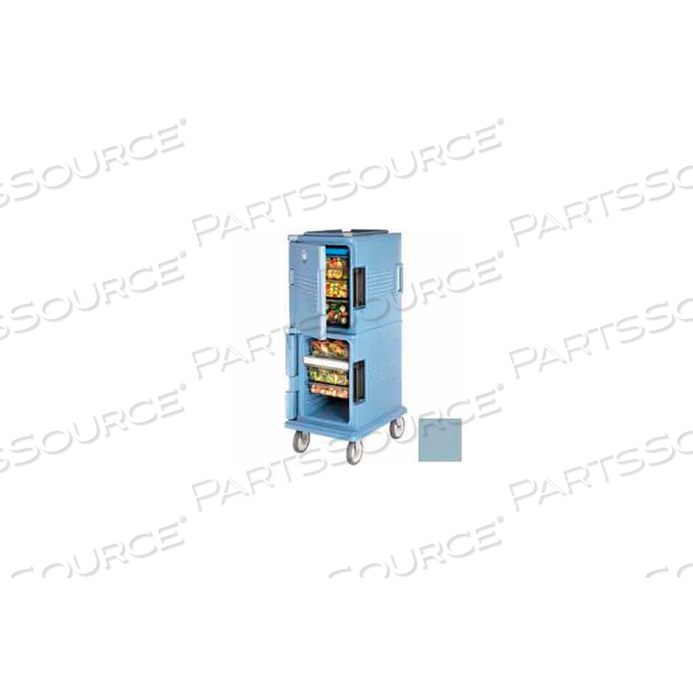 ULTRA CAMCART FOOD PAN CARRIER, FRONT LOADING, SLATE BLUE, CAP. 60 QT. by Cambro