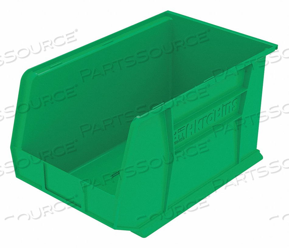 F8691 HANG/STACK BIN H 10 W 11 D 18 GREEN by Akro-Mils / Myers Industries, Inc F8691 HANG/STACK BIN H 10 W 11 D 18 GREEN by Akro-Mils / Myers Industries, Inc