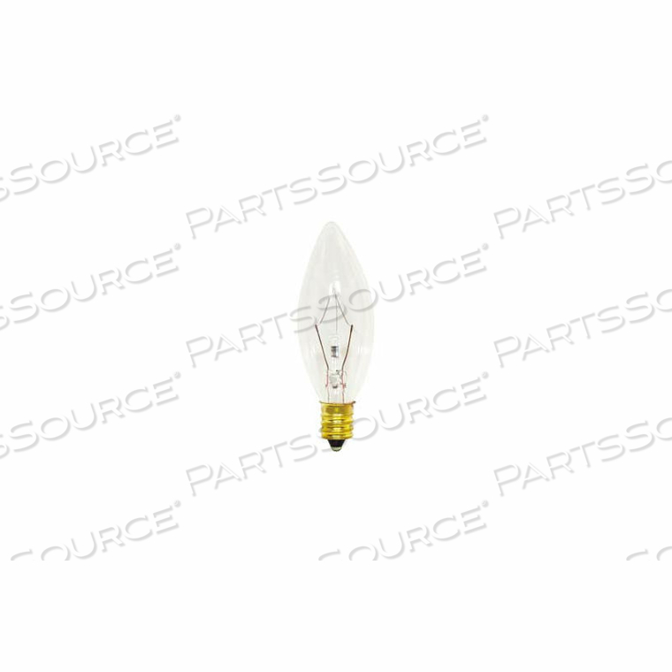 25B8/PETITE 25W INCANDESCENT W/ CANDELABRA BASE BULB by Satco 25B8/PETITE 25W INCANDESCENT W/ CANDELABRA BASE BULB by Satco