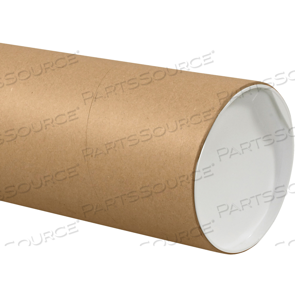 JUMBO MAILING TUBES, 6" X 36", KRAFT, 10/CASE by BOX Partners (Box Acquisitions, LLC)