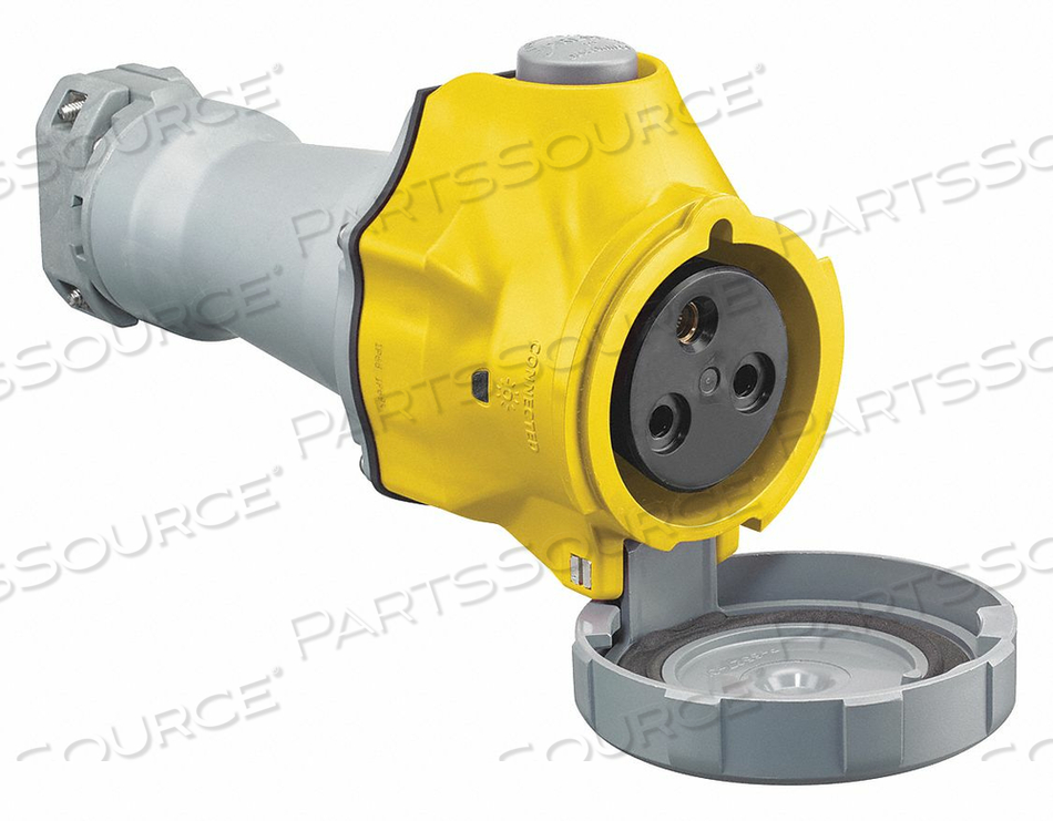 PIN AND SLEEVE CONNECTOR 2 POLES 3 WIRES by Hubbell Incorporated, Wiring Device-Kellums