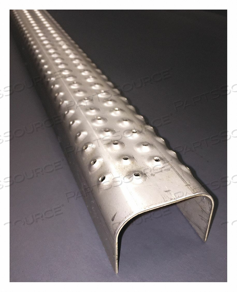 LADDER TREAD RUNG, LADDER RUNG, PERFORATED, STAINLESS STEEL by Direct Metals LADDER TREAD RUNG, LADDER RUNG, PERFORATED, STAINLESS STEEL by Direct Metals