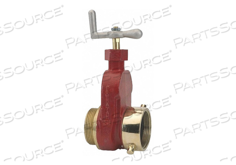 SINGLE HYDRANT GATE VALVE BR 2.5 MXFNST by Dixon Valve and Coupling