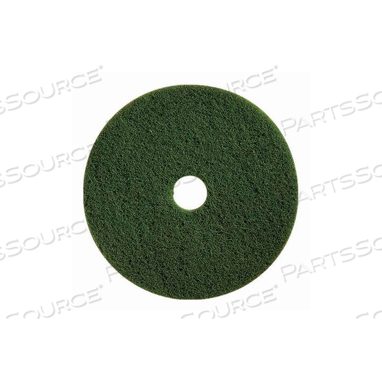 22" SCRUBBING PAD, GREEN, 5 PER CASE 