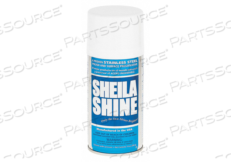 METAL POLISH AEROSOL CAN 10 OZ. by Sheila Shine METAL POLISH AEROSOL CAN 10 OZ. by Sheila Shine