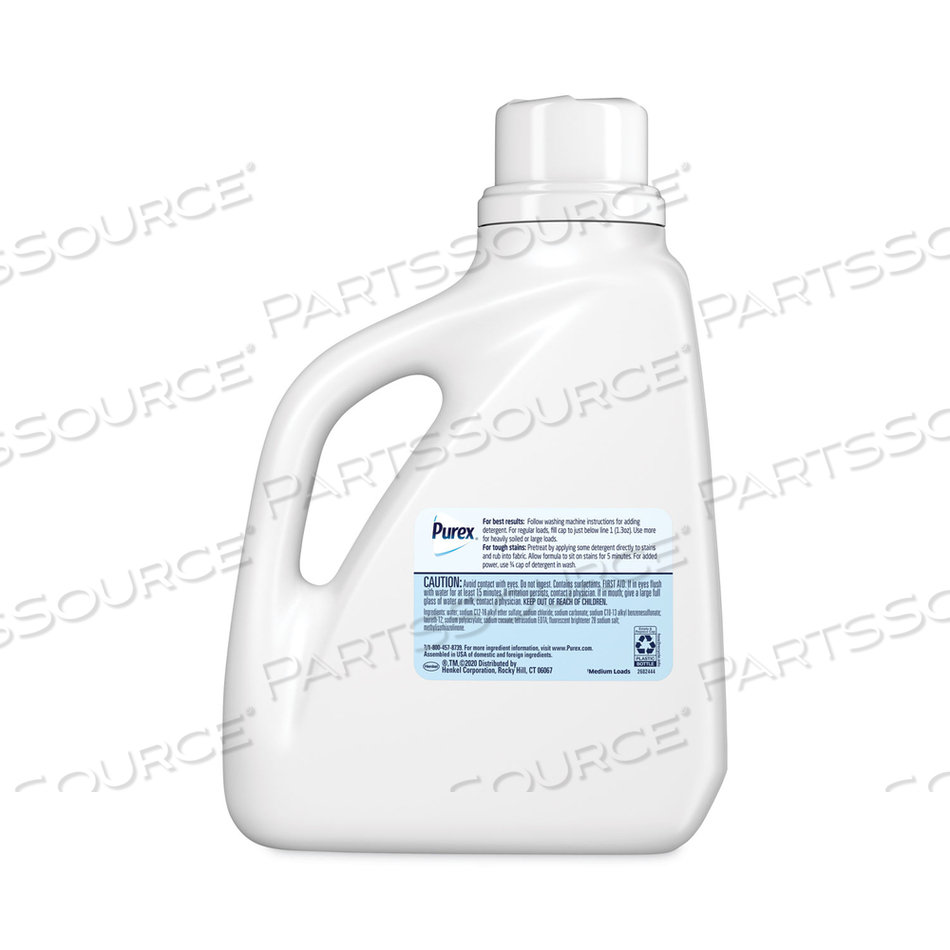FREE AND CLEAR LIQUID LAUNDRY DETERGENT, UNSCENTED, 75 OZ BOTTLE by Purex FREE AND CLEAR LIQUID LAUNDRY DETERGENT, UNSCENTED, 75 OZ BOTTLE by Purex