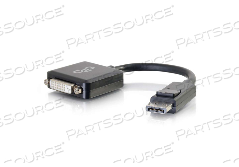 54321 Legrand Av C2g 8 Displayport Dvi D Adapter Converter Black