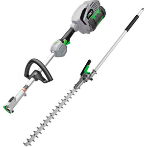 POWER+ 56V MULTI POWER HEAD W/ HEDGE TRIMMER ATTACHMENT KIT W/ 2.5AH BATTERY & CHARGER by Ego POWER+ 56V MULTI POWER HEAD W/ HEDGE TRIMMER ATTACHMENT KIT W/ 2.5AH BATTERY & CHARGER by Ego