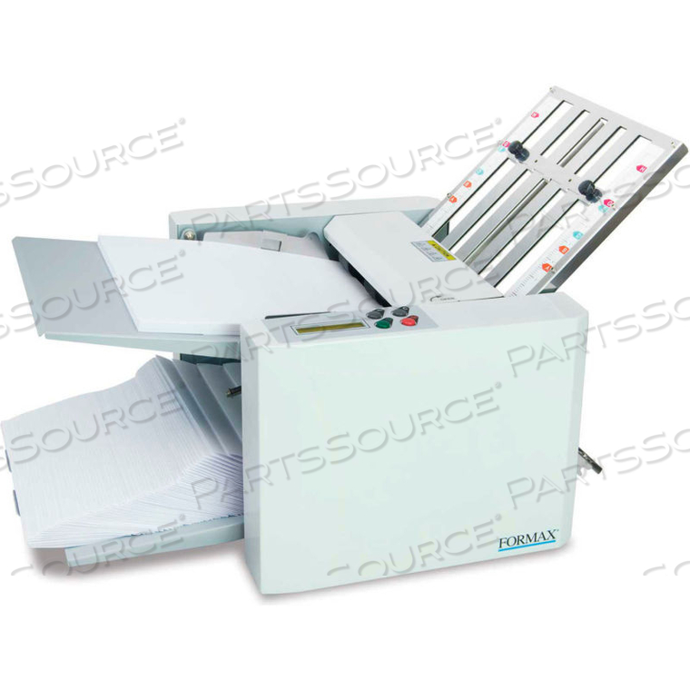 OFFICE DESKTOP 4-STYLE FOLDER FOR UP TO 8.5" X 14" PAPER, 200 SHEET CAPACITY by Formax OFFICE DESKTOP 4-STYLE FOLDER FOR UP TO 8.5" X 14" PAPER, 200 SHEET CAPACITY by Formax