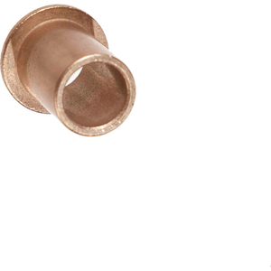 OILUBE POWDERED BRONZE SAE841 FLANGE BEARING, 5/8"ID X 1"OD X 1"L X 1-3/16"THICK by Isostatic Industries