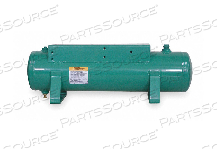 NON CODED AIR TANK, TANK CAPACITY 3 GAL, MAXIMUM OPERATING PRESSURE 125 PSI, TANK TYPE HOT DOG, OVERALL LENGTH 25 IN, OVERALL WIDTH 8.09 IN, by Speedaire NON CODED AIR TANK, TANK CAPACITY 3 GAL, MAXIMUM OPERATING PRESSURE 125 PSI, TANK TYPE HOT DOG, OVERALL LENGTH 25 IN, OVERALL WIDTH 8.09 IN, by Speedaire