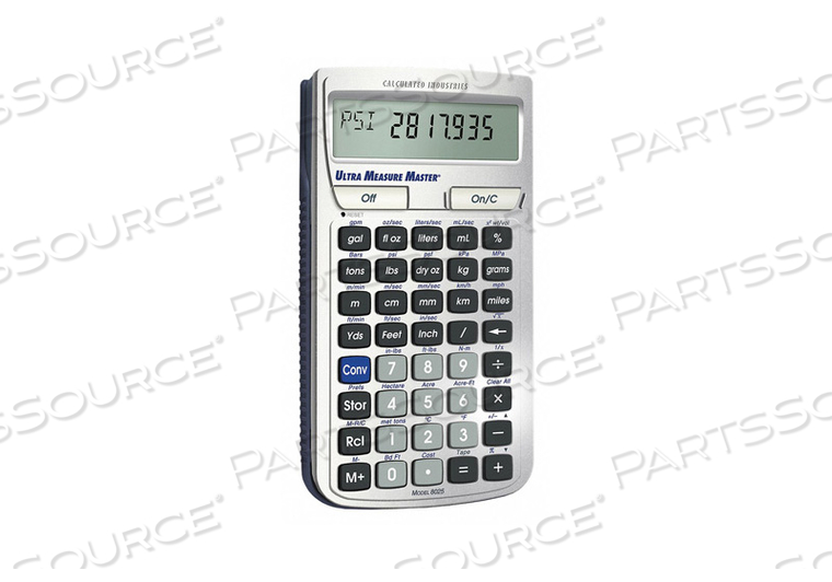 CONSTRUCTION CALCULATOR 7.0X1.0X5.0 IN by Calculated Industries CONSTRUCTION CALCULATOR 7.0X1.0X5.0 IN by Calculated Industries