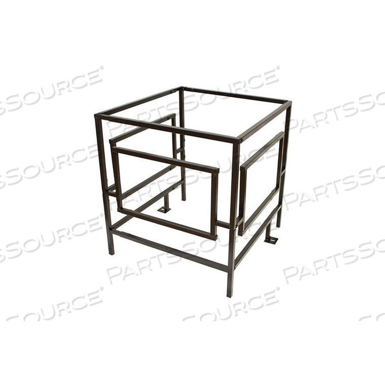 AIR CONDITIONER CAGE UNIT -, STEEL, BLACK 