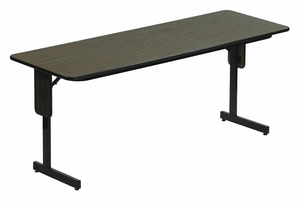 SEMINAR/TRAINING TABLE 24X72 WALNUT by Correll