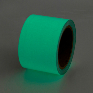 SAFETY GLOW PHOTOLUMINESCENT TAPE, 6"W X 30'L ROLL by Incom Manufacturing