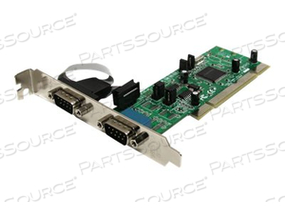 ADD TWO RS422/485 SERIAL PORTS THROUGH A STANDARD OR LOW PROFILE PCI EXPANSION S by StarTech.com Ltd.