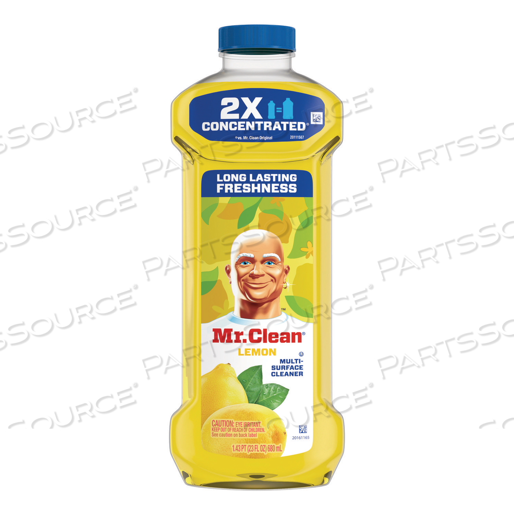 MULTIPURPOSE CLEANING SOLUTION, LEMON, 23 OZ BOTTLE, 9/CARTON 