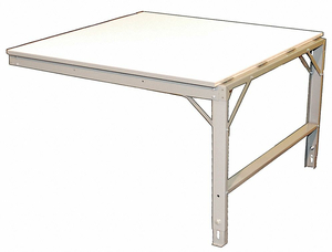 ADJ WORK TABLE ADD-ON LAM 48 W 36 D by Phillocraft