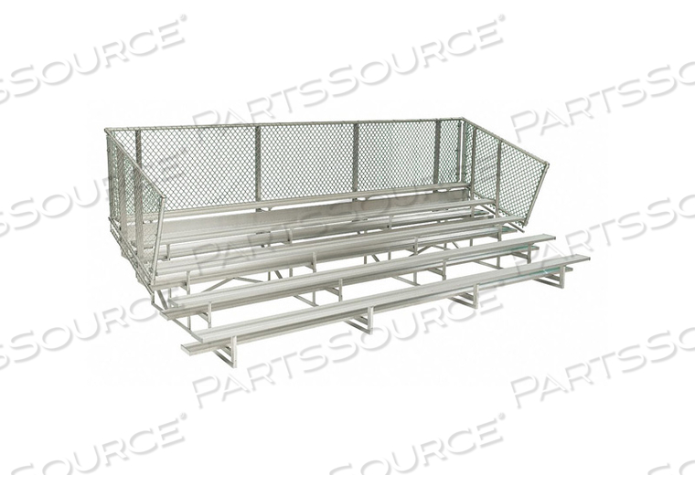 BLEACHER 5 ROWS 70 SEATS 21 FT L by National Recreation Systems
