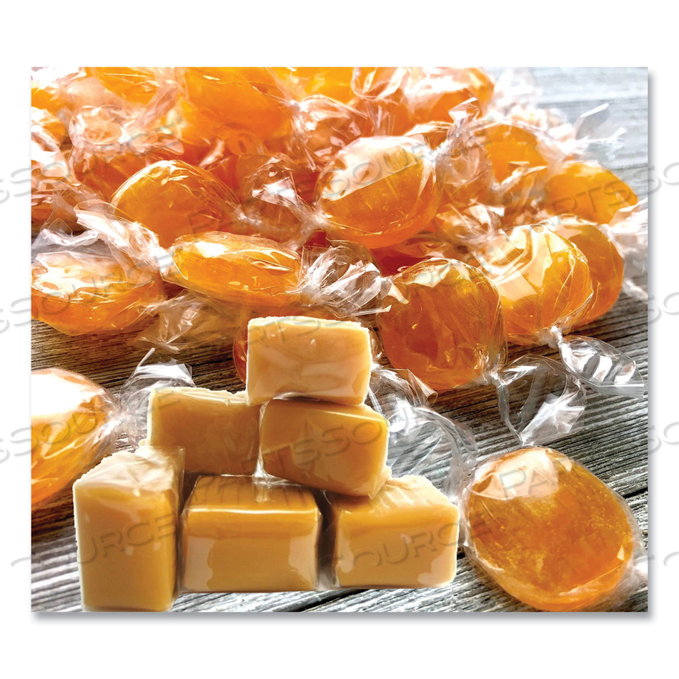 CANDY ASSORTMENTS, BUTTERSCOTCH SMOOTH CANDY MIX, 1 LB BAG by Office Snax