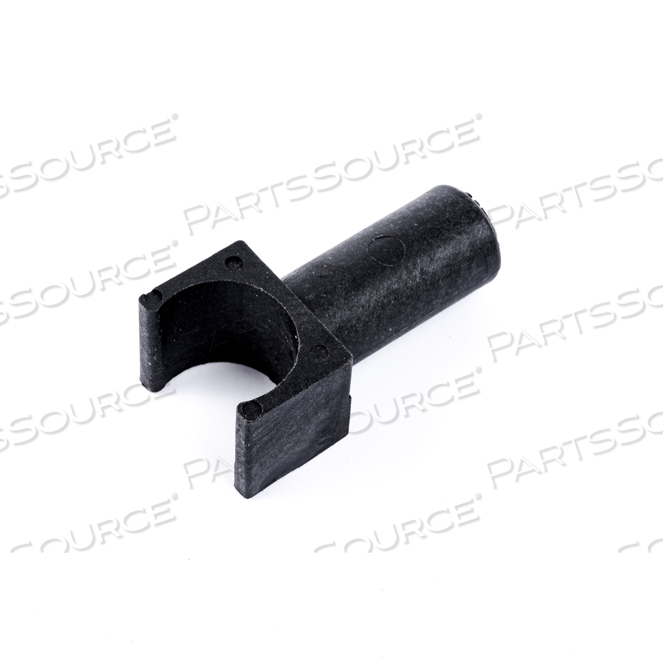 SEAT RAIL GUIDE, 1-1/8IN WIDTH, BLACK, PLASTIC, 2-3/8IN LENGTH, 7/16IN TUBE SIZE, FOR BARIATRIC SENTRA WHEELCHAIR, TRANSPORT CHAIR by Drive/DeVilbiss Healthcare, Inc