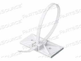 PANDUIT SNAP-IN - CABLE TIE MOUNT - WHITE by Panduit