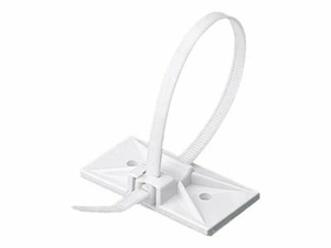 PANDUIT SNAP-IN - CABLE TIE MOUNT - WHITE by Panduit