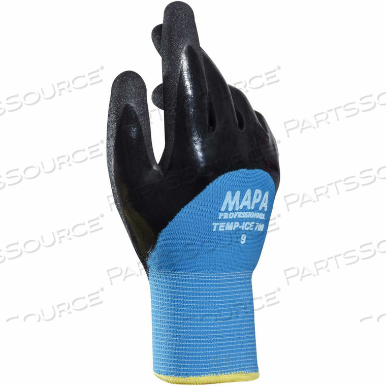 TEMP-ICE 700 NITRILE 3/4 COATED THERMAL GLOVES, 1 PAIR, SIZE 10 by MAPA Professional TEMP-ICE 700 NITRILE 3/4 COATED THERMAL GLOVES, 1 PAIR, SIZE 10 by MAPA Professional
