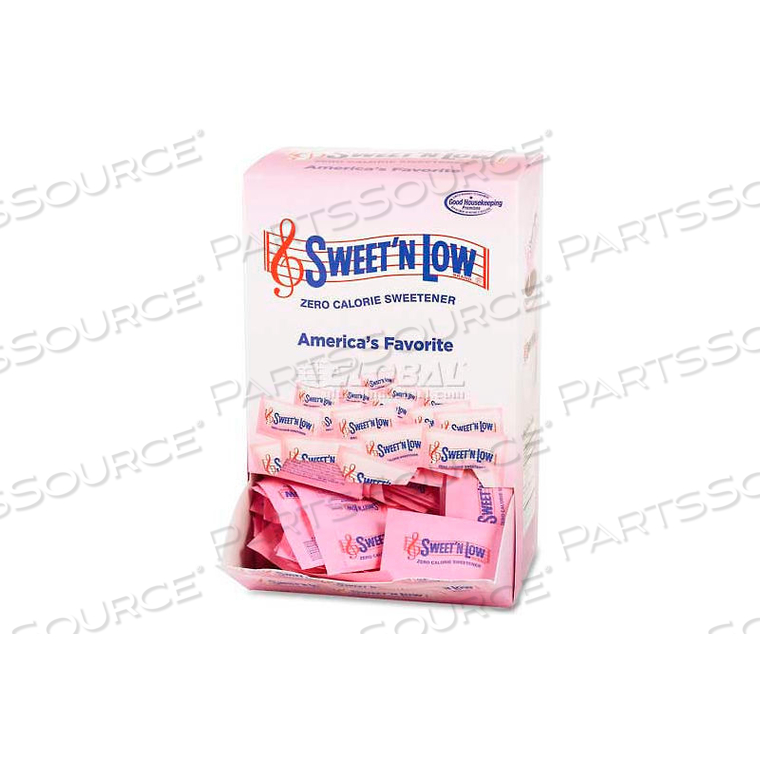 SWEET 'N LOW SUGAR SUBSTITUTE, 0.15 OZ., 400/BOX by Sugar Foods Corp