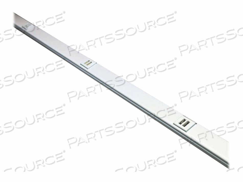 WIREMOLD 5FT 2 PACK USB PLUGMOLD IVORY by Legrand AV (C2G)