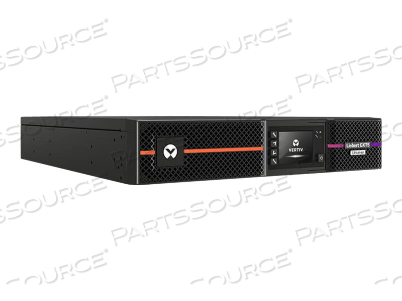 LIEBERT GXT5, UPS (RACK-MOUNTABLE / EXTERNAL), AC 120 V, 2700 WATT, 3000 VA, OUTPUT CONNECTORS: 7, 2U by Vertiv LIEBERT GXT5, UPS (RACK-MOUNTABLE / EXTERNAL), AC 120 V, 2700 WATT, 3000 VA, OUTPUT CONNECTORS: 7, 2U by Vertiv