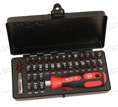 34 PIECE MAXXTOR IMPACT BIT SET by Wiha Tools