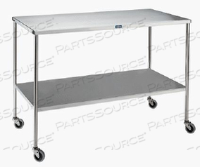 TABLE, 48 IN X 34 IN X 24 IN WITH SHELF by Pedigo Products, Inc. TABLE, 48 IN X 34 IN X 24 IN WITH SHELF by Pedigo Products, Inc.