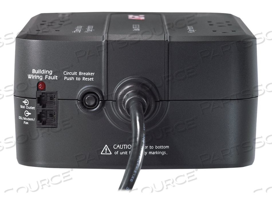 BACK UPS, 120 V, 200 W, 50/60 HZ, CHARCOAL, 6.3 IN X 3.46 IN X 11.34 IN, MEETS CUL, ROHS, UL BACK UPS, 120 V, 200 W, 50/60 HZ, CHARCOAL, 6.3 IN X 3.46 IN X 11.34 IN, MEETS CUL, ROHS, UL