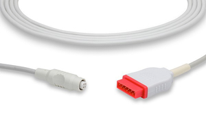 IBP ADAPTER CABLE - 9 IN by GE Medical Systems Information Technology (GEMSIT)