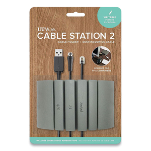 CABLE STATION 2, 4.75" X 2.75" GRAY by UT Wire