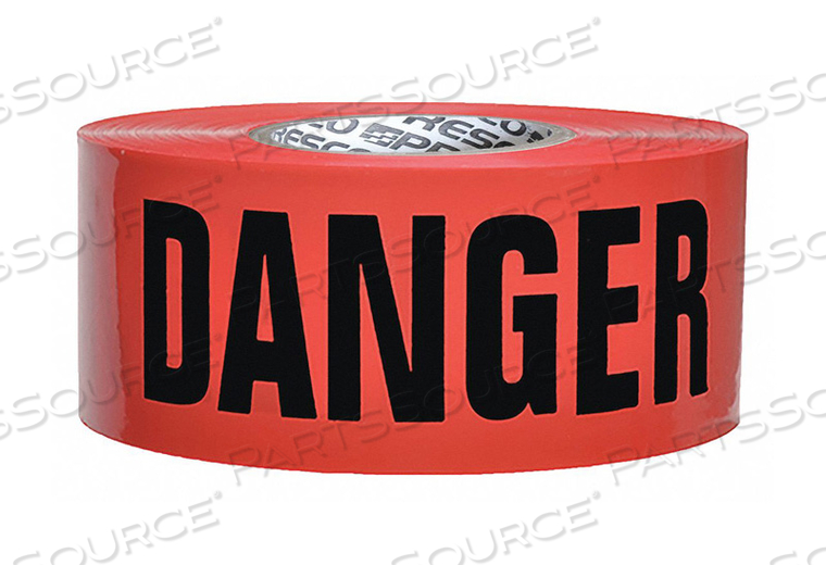 BARRICADE TAPE RED/BLACK 1000 FT X 3 IN by Presco BARRICADE TAPE RED/BLACK 1000 FT X 3 IN by Presco