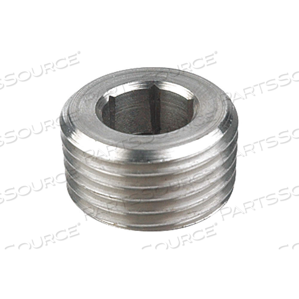 HEX SOCKET PLUG, 316L STAINLESS STEEL, 1/4 IN FITTING PIPE SIZE, MALE NPT, CLASS 150 by Approved Vendor HEX SOCKET PLUG, 316L STAINLESS STEEL, 1/4 IN FITTING PIPE SIZE, MALE NPT, CLASS 150 by Approved Vendor