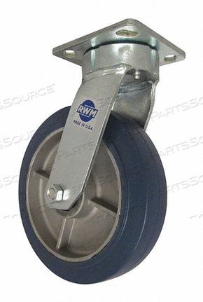 KINGPINLESS PLATE CASTER SWIVEL 615 LB. by RWM
