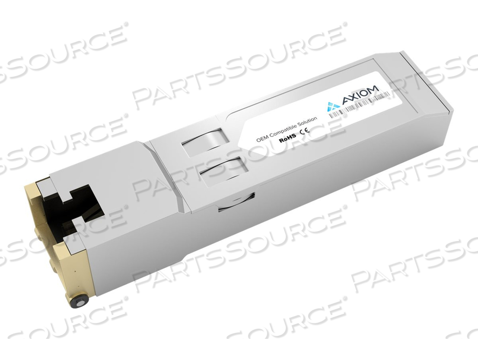 AXIOM 1000BASE-T SFP TRANSCEIVER FOR JUNIPER - SFP-1GE-T by Axiom