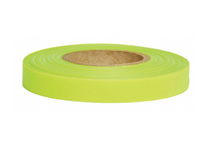 FLAGGING TAPE LIME GLO 150FT X 1-2 IN. by Presco