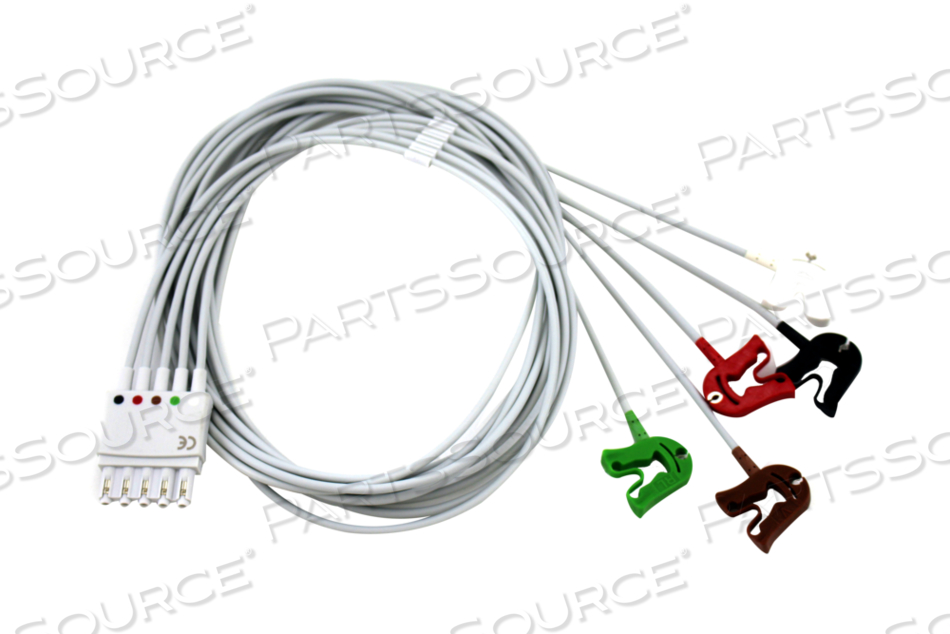 ECG LEAD SET CABLE, 5 LEADS 50 IN L by Getinge USA Sales, LLC
