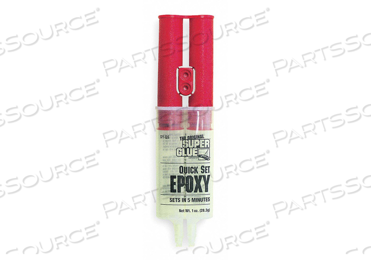 EPOXY ADHESIVE LITE YELLOW 1 OZ 3 MIN by Super Glue EPOXY ADHESIVE LITE YELLOW 1 OZ 3 MIN by Super Glue