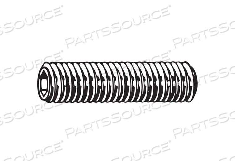 SOCKET SET SCREW, M3 THREAD SIZE, 3 MM OVERALL LG, FLAT PT, STEEL, BLACK OXIDE, SOCKET by Fabory SOCKET SET SCREW, M3 THREAD SIZE, 3 MM OVERALL LG, FLAT PT, STEEL, BLACK OXIDE, SOCKET by Fabory