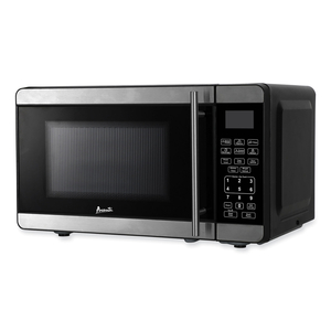 0.7 CUBIC FOOT MICROWAVE OVEN, 700 WATTS, STAINLESS STEEL/BLACK by Avanti Products