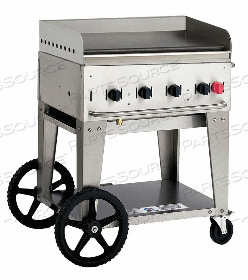PORTABLE GAS GRIDDLE 4 BURNERS by Crown Verity