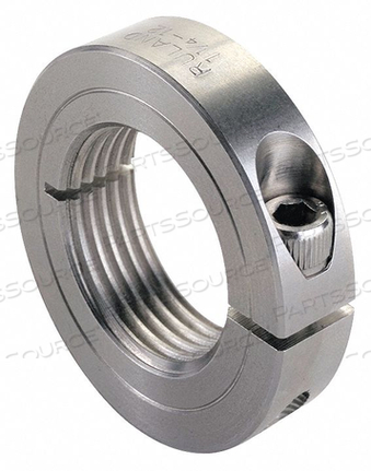 SHAFT COLLAR THREADED 1PC 1-1/8-12 IN SS by Ruland Manufacturing Inc.
