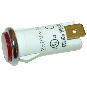 SIGNAL LIGHT1/2" RED 250V by Doyon