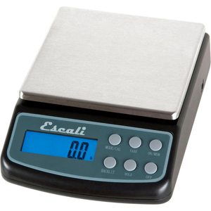 HIGH PRECISION DIGITAL LAB SCALE, 600G X 0.1G, STAINLESS STEEL REMOVABLE TOP by Escali